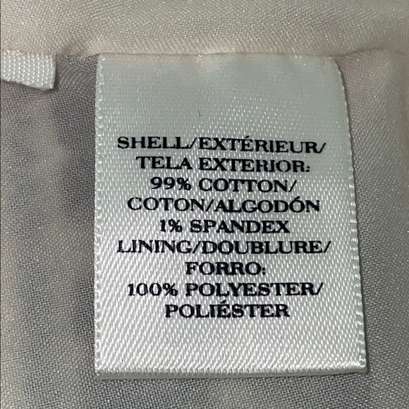 Ann Taylor Aztec black and cream print pencil skirt. Size 6. - Picture 4 of 8